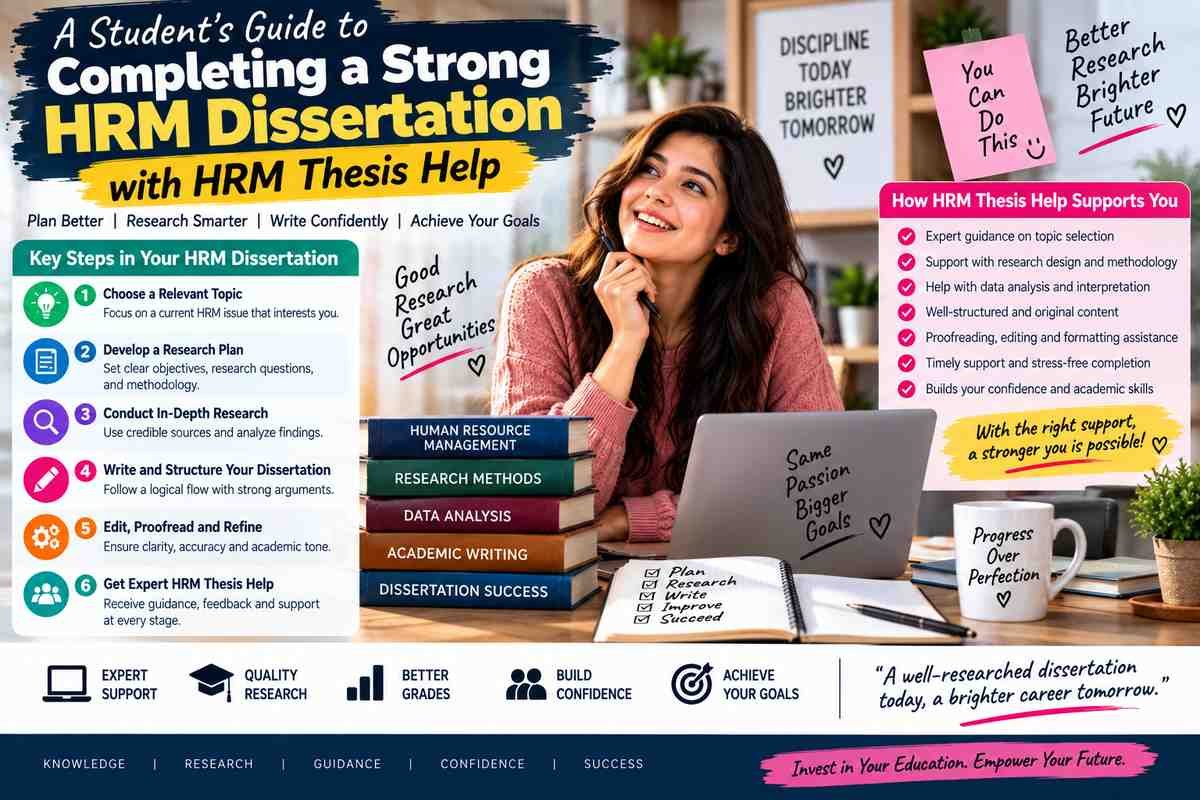 You are currently viewing A Student’s Guide to Completing a Strong HRM Dissertation with HRM Thesis Help