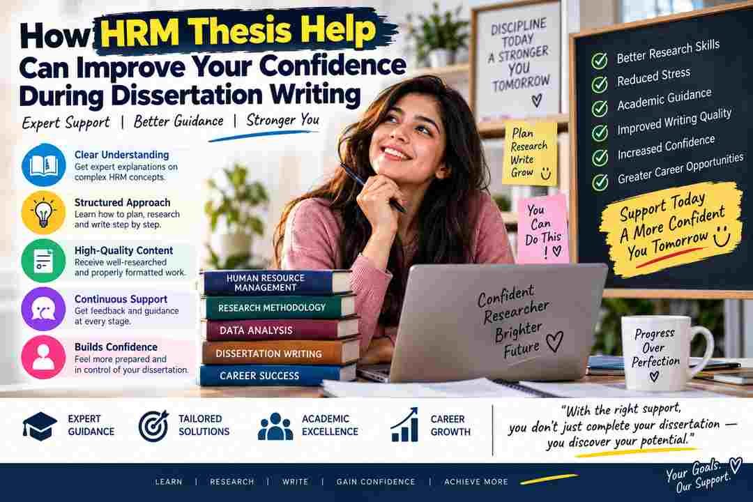 You are currently viewing How HRM Thesis Help Can Improve Your Confidence During Dissertation Writing
